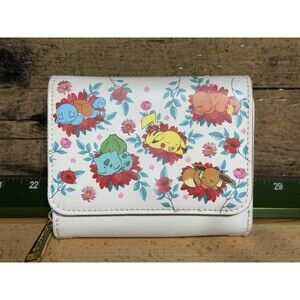 🐦‍🔥☄️🐦‍🔥Loungefly Pokémon Sleeping Floral Wallet